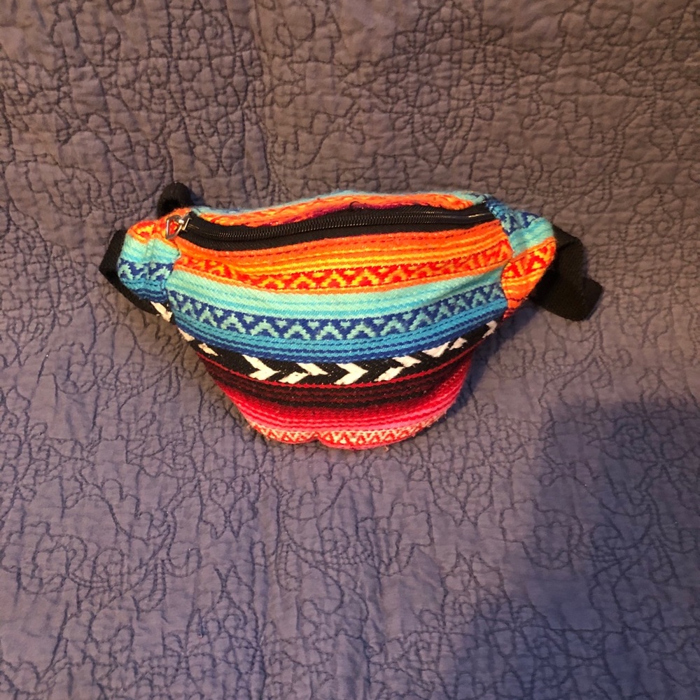 Boho styled fanny pack